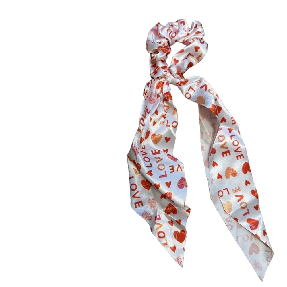 Love Print Kids and women’s Hair Scrunchie
